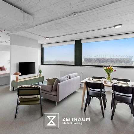 Zeitraum Solec Aparthotel Warschau Buitenkant foto