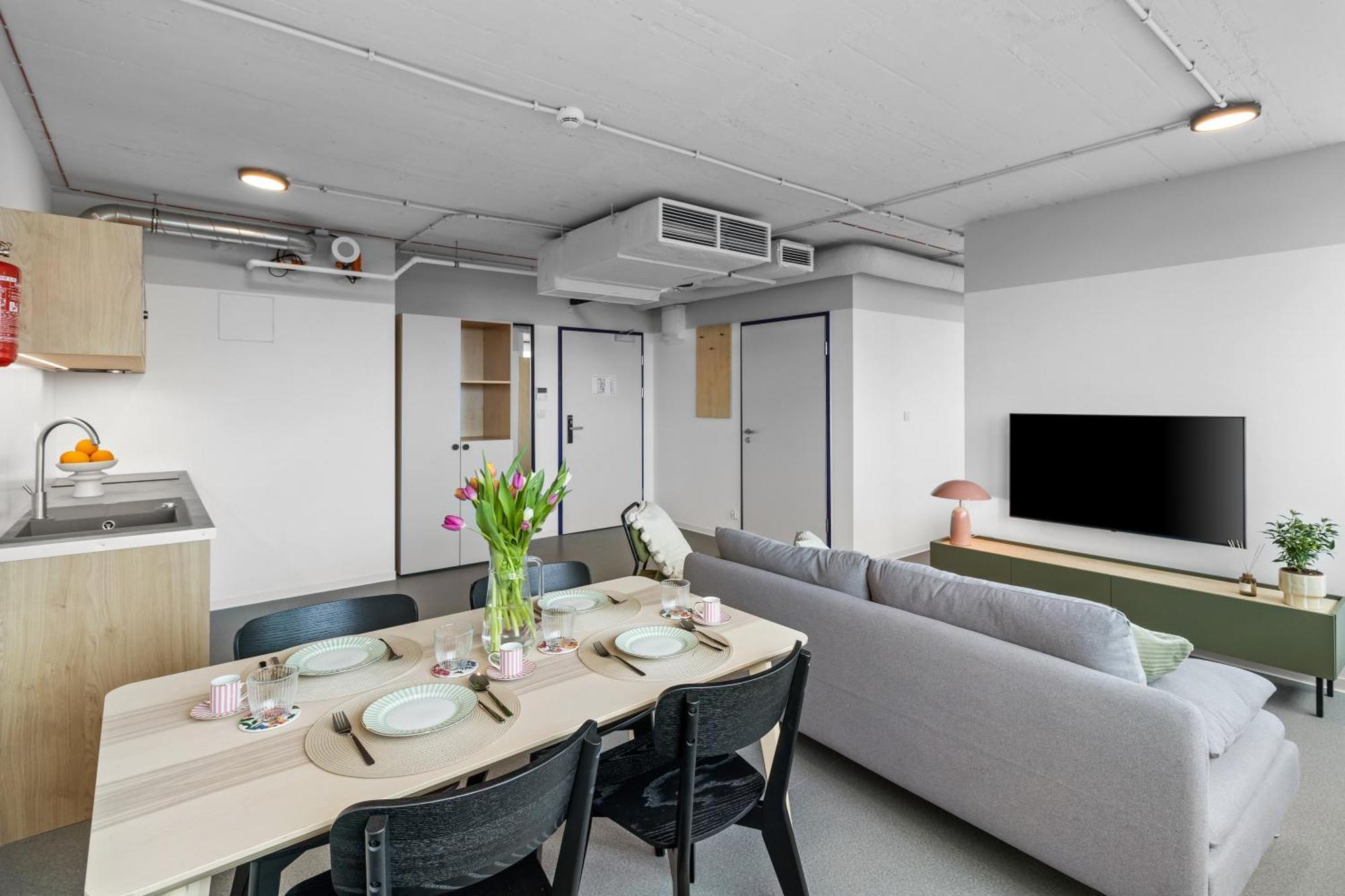 Zeitraum Solec Aparthotel Warschau Buitenkant foto