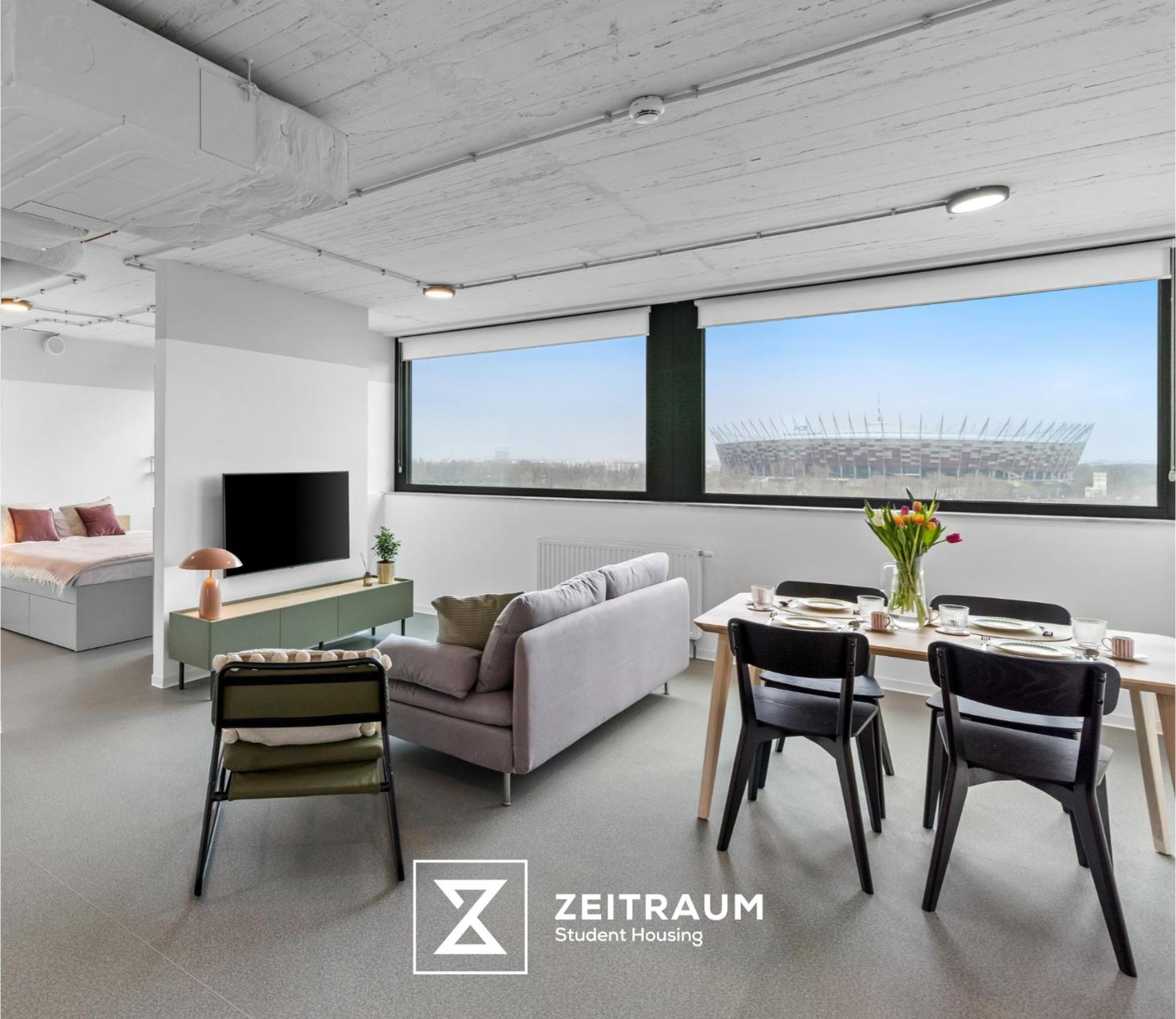Zeitraum Solec Aparthotel Warschau Buitenkant foto